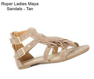 Roper Ladies Maya Sandals - Tan