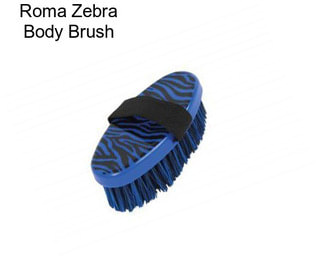 Roma Zebra Body Brush