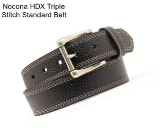 Nocona HDX Triple Stitch Standard Belt