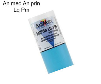 Animed Aniprin Lq Pm