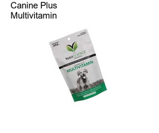 Canine Plus Multivitamin