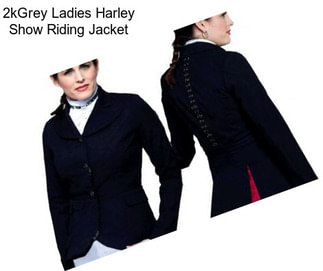 2kGrey Ladies Harley Show Riding Jacket
