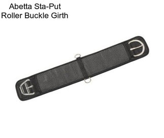 Abetta Sta-Put Roller Buckle Girth