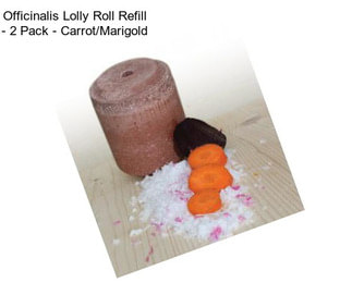 Officinalis Lolly Roll Refill - 2 Pack - Carrot/Marigold