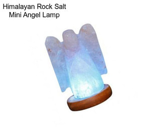 Himalayan Rock Salt Mini Angel Lamp