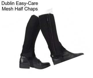 Dublin Easy-Care Mesh Half Chaps