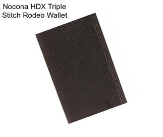 Nocona HDX Triple Stitch Rodeo Wallet