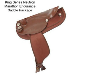 King Series Neutron Marathon Endurance Saddle Package