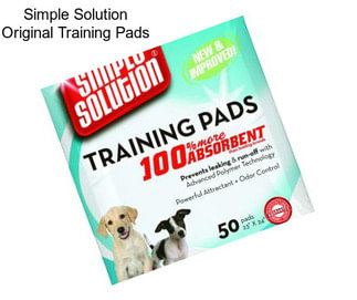 Simple Solution Original Training Pads