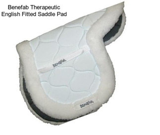 Benefab Therapeutic English Fitted Saddle Pad