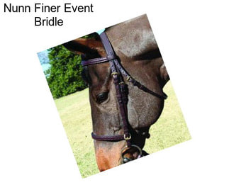 Nunn Finer Event Bridle