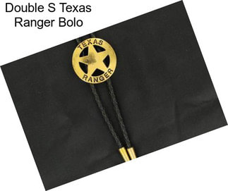 Double S Texas Ranger Bolo