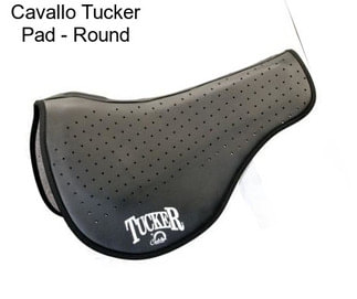 Cavallo Tucker Pad - Round