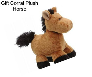 Gift Corral Plush Horse