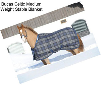 Bucas Celtic Medium Weight Stable Blanket