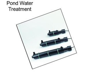 Pond Water Treatment