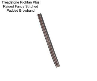 Treadstone Richtan Plus Raised Fancy Stitched Padded Browband