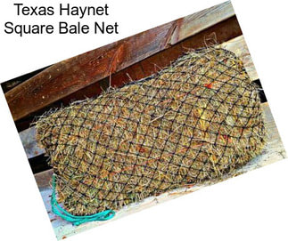 Texas Haynet Square Bale Net