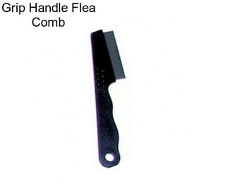 Grip Handle Flea Comb