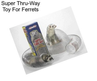 Super Thru-Way Toy For Ferrets