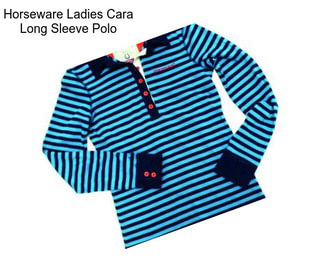 Horseware Ladies Cara Long Sleeve Polo