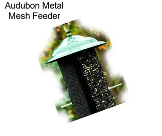 Audubon Metal Mesh Feeder