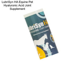 LubriSyn HA Equine Pet Hyaluronic Acid Joint Supplement
