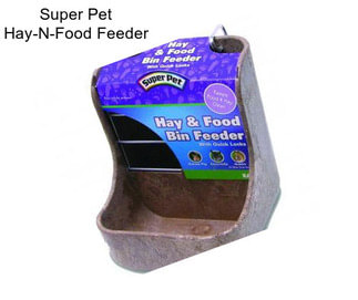Super Pet Hay-N-Food Feeder