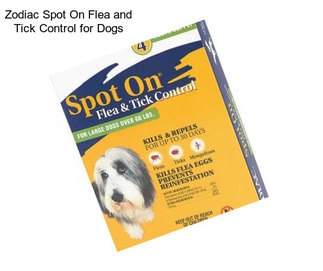 Zodiac Spot On Flea and Tick Control for Dogs