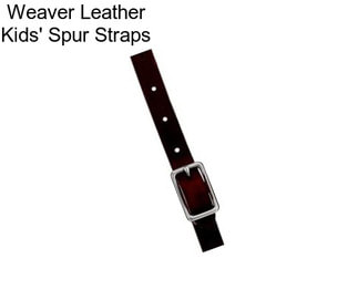 Weaver Leather Kids\' Spur Straps