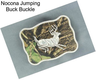 Nocona Jumping Buck Buckle