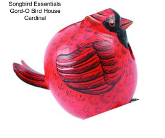 Songbird Essentials Gord-O Bird House Cardinal