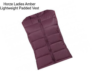 Horze Ladies Amber Lightweight Padded Vest