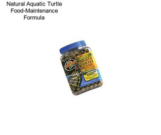 Natural Aquatic Turtle Food-Maintenance Formula