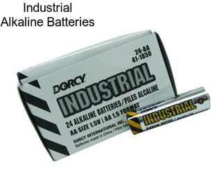 Industrial Alkaline Batteries