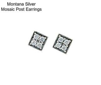 Montana Silver Mosaic Post Earrings