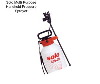 Solo Multi Purpose Handheld Pressure Sprayer