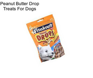 Peanut Butter Drop Treats For Dogs
