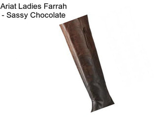 Ariat Ladies Farrah - Sassy Chocolate