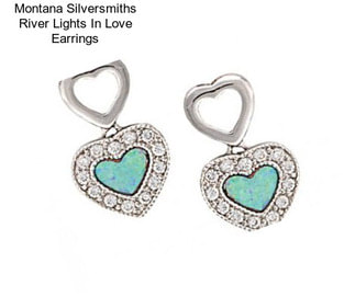 Montana Silversmiths River Lights In Love Earrings