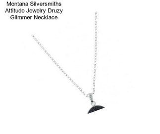 Montana Silversmiths Attitude Jewelry Druzy Glimmer Necklace