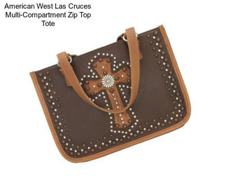 American West Las Cruces Multi-Compartment Zip Top Tote