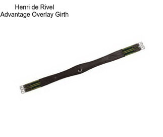 Henri de Rivel Advantage Overlay Girth