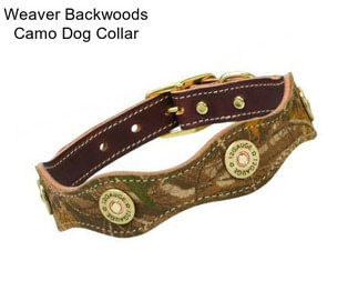 Weaver Backwoods Camo Dog Collar