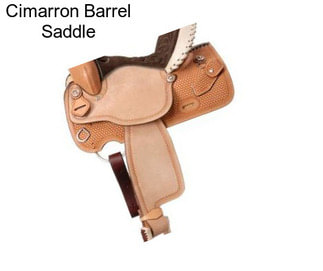 Cimarron Barrel Saddle