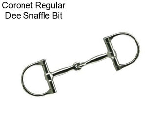 Coronet Regular Dee Snaffle Bit