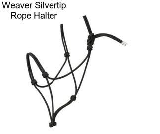 Weaver Silvertip Rope Halter