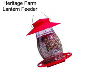 Heritage Farm Lantern Feeder