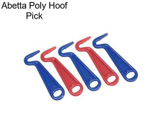 Abetta Poly Hoof Pick