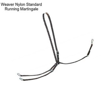 Weaver Nylon Standard Running Martingale